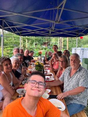 soirée chez Roland a Molondin